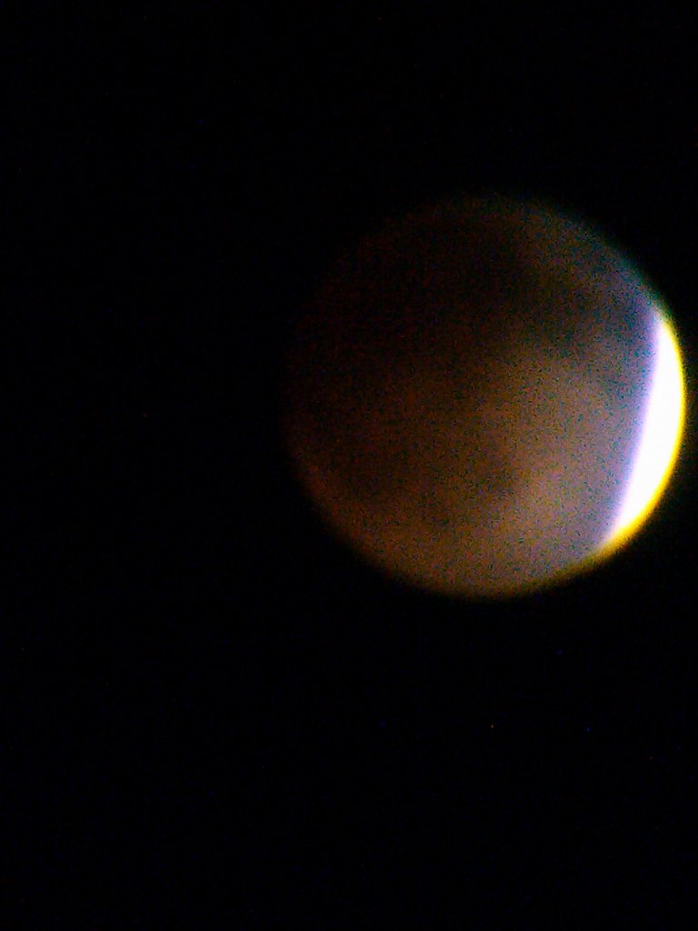 Lunar Eclipse in Progress